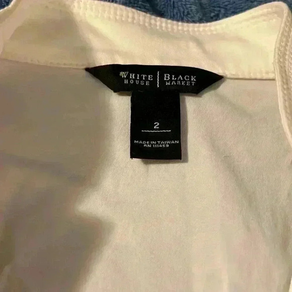 White House black market ladies sz 2 beautiful top - Picture 2 of 4